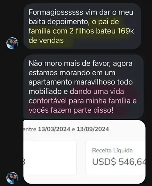 Depoimento Método RMX