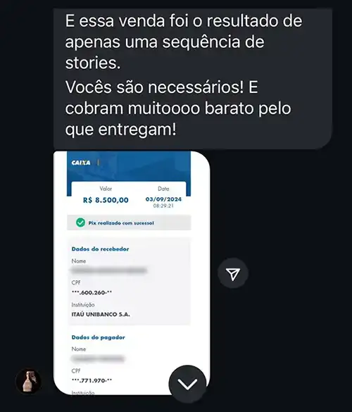 Depoimento Método RMX