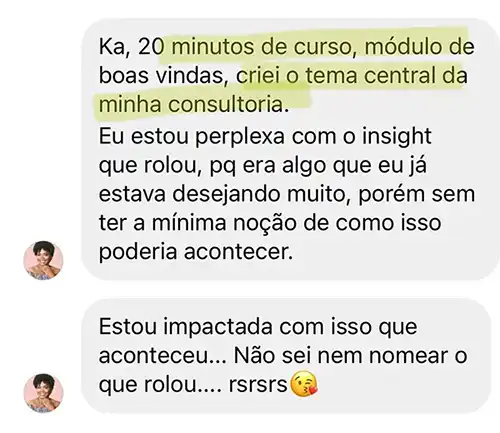 Depoimento Método RMX