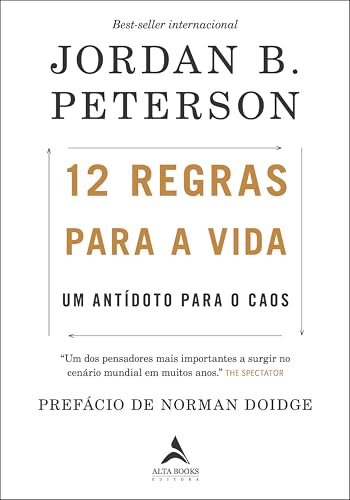 Capa do livro 12 Regras para a Vida, de Jordan B. Peterson