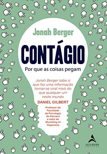 Capa do livro Contágio, de Jonah Berger