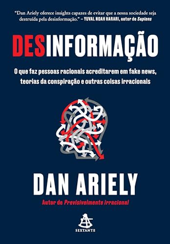 Capa do livro Desinformação, de Dan Ariely