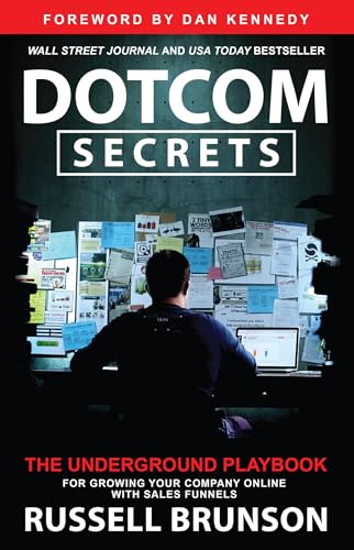 Capa do livro DotCom Secrets, de Russell Brunson