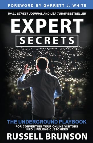 Capa do livro Expert Secrets, de Russell Brunson