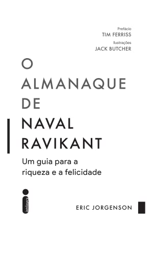 Capa do livro O Almanaque de Naval Ravikant, de Eric Jorgenson
